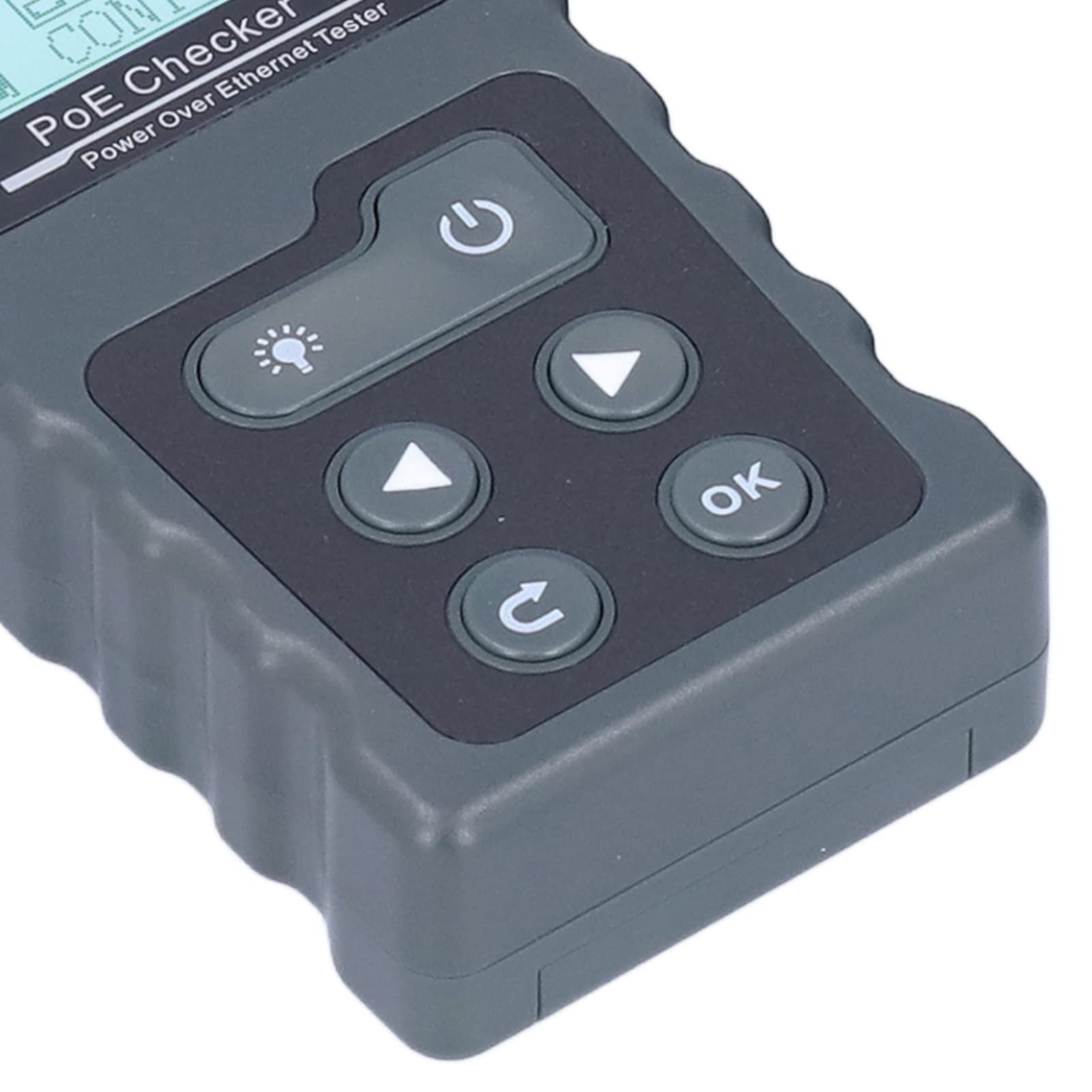 YWBL-WH NF-488 Tester LCD Ethernet POE, Wielofunkcyjny Detektor POE do Monitorowania Bezpieczeństwa z funkcją Testowania Kabli i funkcją Oświetlenia