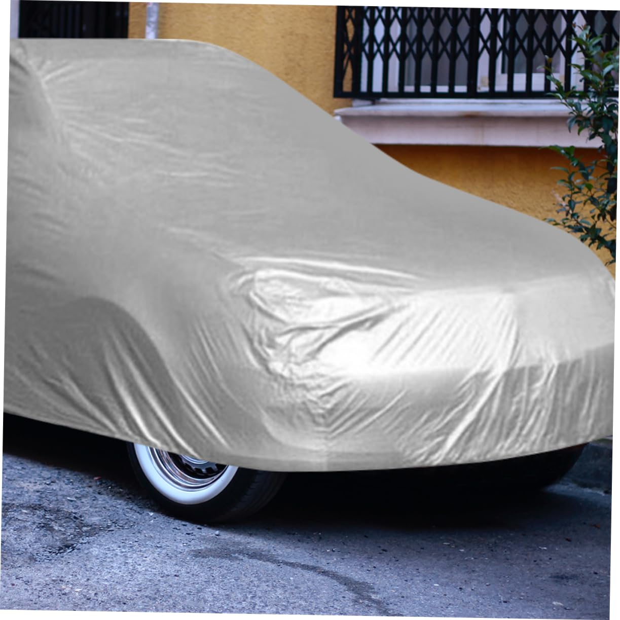 TOPPERFUN XL Car Cover Breathable Uv Protection for Outdoor Indoor Use Prevents Scratches Dust and Environmental Damage — view 4