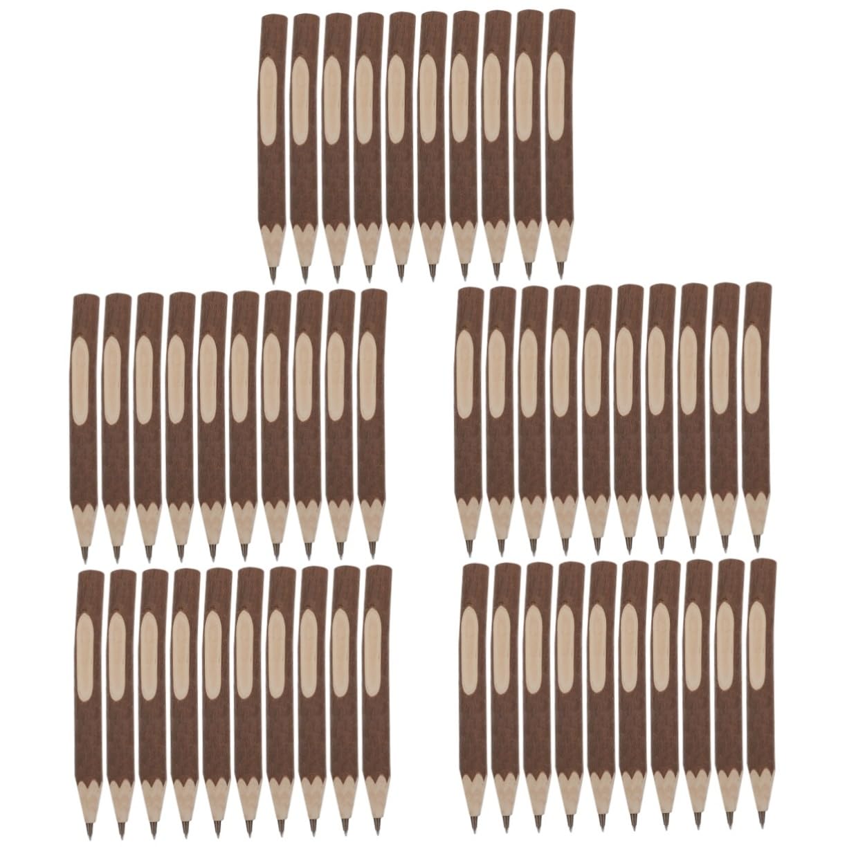 Operitacx 50pièces Crayons Bois Naturels Pratiques Crayons De Dessin Pour Écoliers