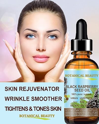 Miniatura 4 de Botanical Beauty Aceite portador prensado en frío virgen sin refinar 100% puro natural sin diluir de semillas de frambuesa. 2 fl oz.- 2.0 fl oz.