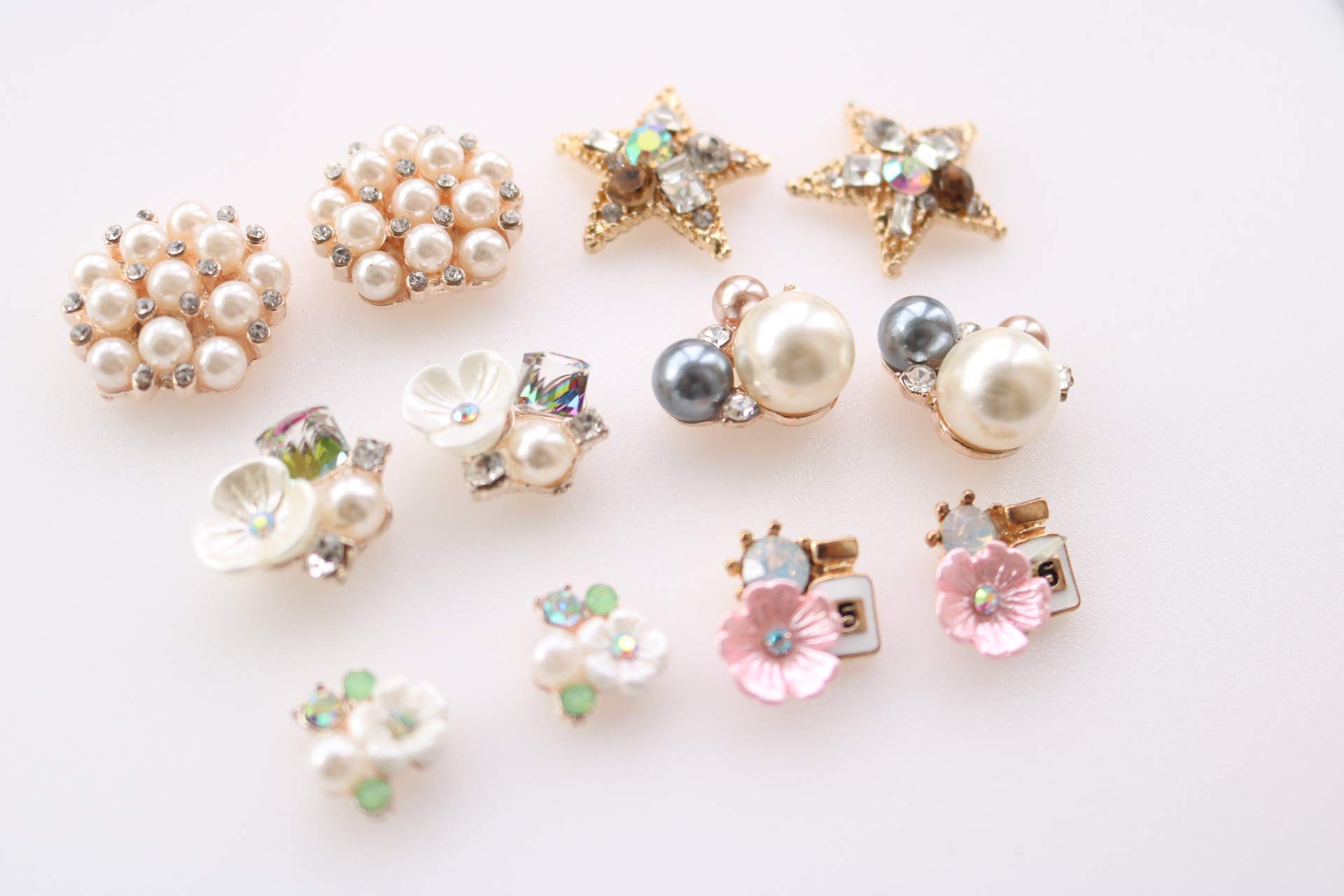 Amazon | 【ハンドメイド素材店】豪華カボション12個 香水瓶 香水