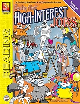 Paperback Reading About High-Interest Jobs (Reading Level 5) | Reproducible Activity Book