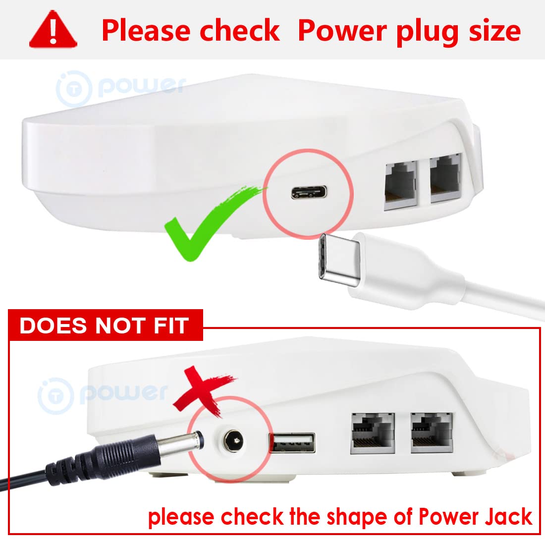 Tp-link deco m5 5台　ACアダプター Amazon.com: 12V Power Cord Replacement for TP-Link Deco M5
