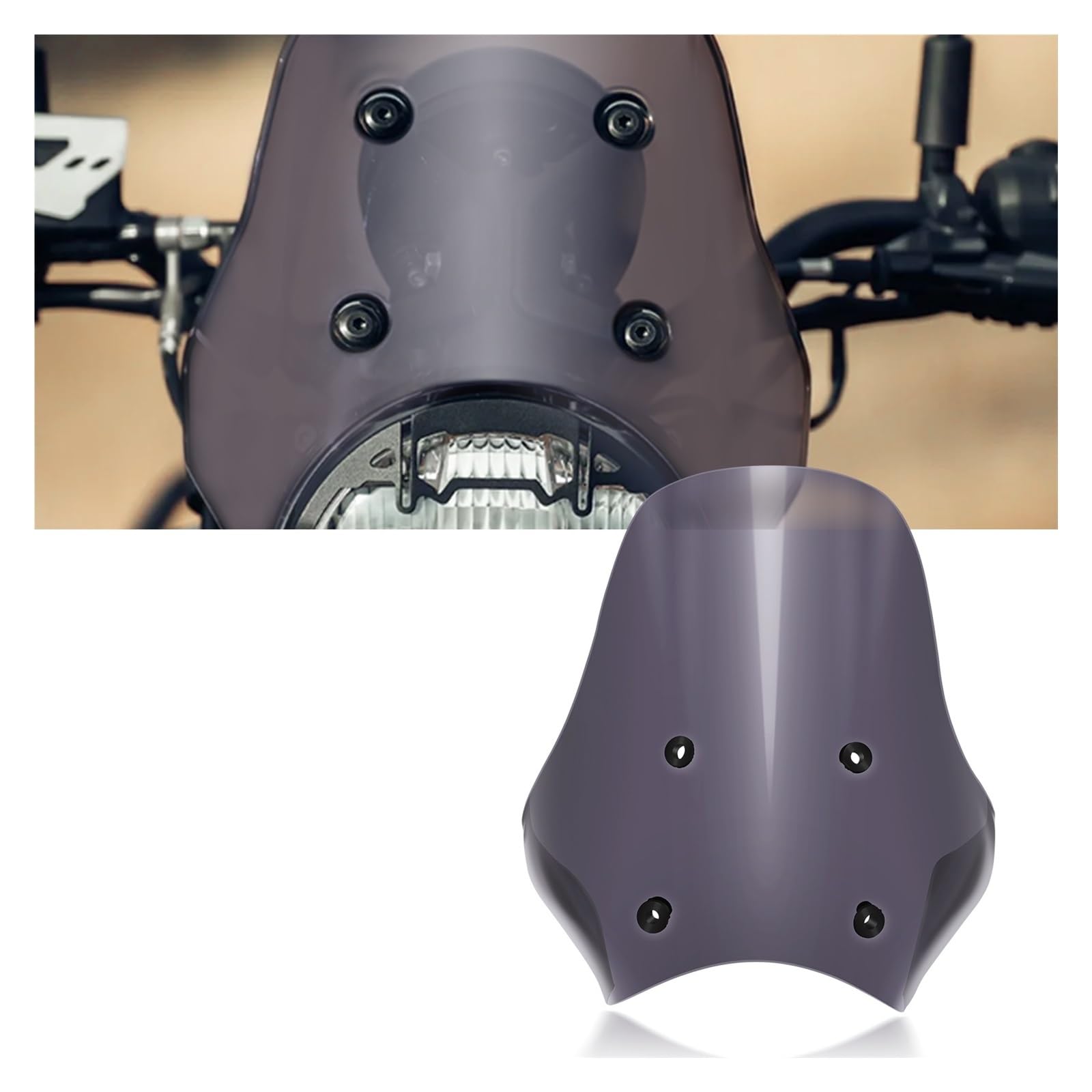 D'écran Déflecteurs Moto Pare-Brise De Moto, Déflecteur De Pare-Brise pour 450 2023 2024