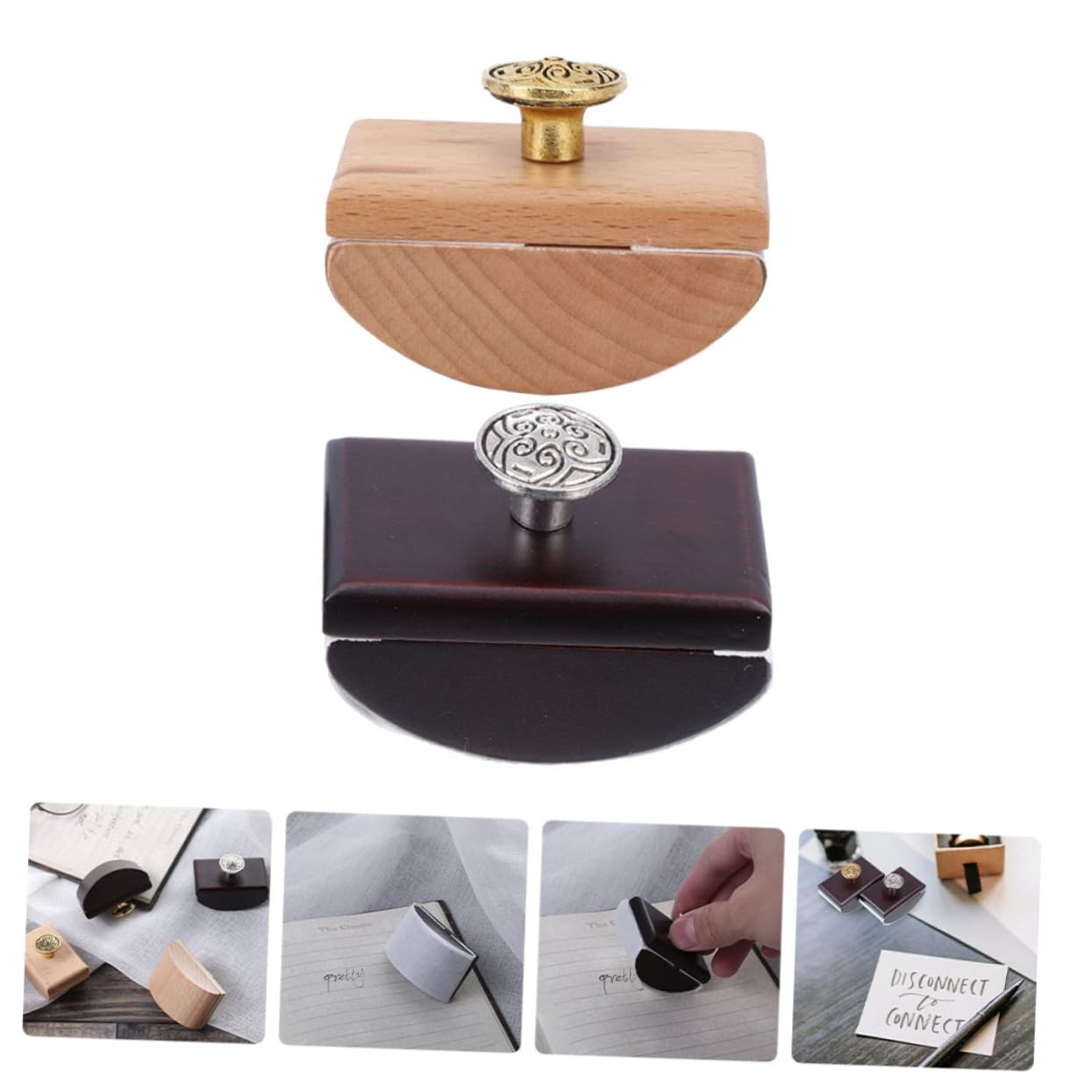 10pezzi Rocker Blotter Assorbente Per Per Calligrafia e Timbri Asciugatura Per Per Scrittura e