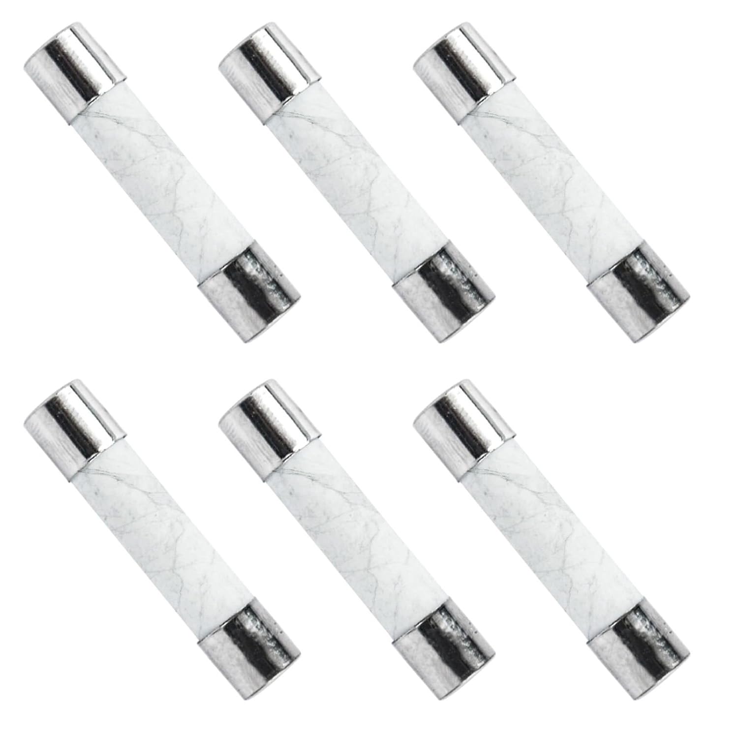 Fuses Replacements for Generac Replaces for 10000005117 6.3A 250VAC 5MMX20MM 6.3 AMP (6-Pack)