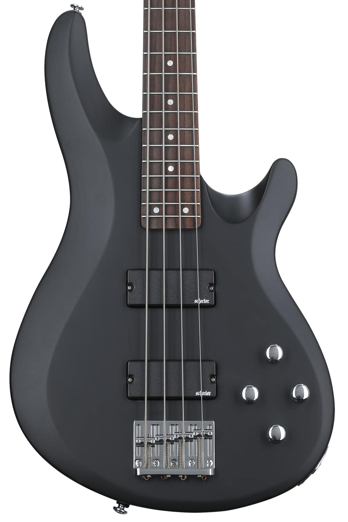 Schecter C-4 Deluxe Bas Gitar (Satin Black)