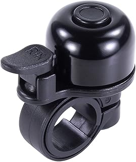 Serfas Aluminum-Single Strike Bicycle Handlebar Bell (Black)