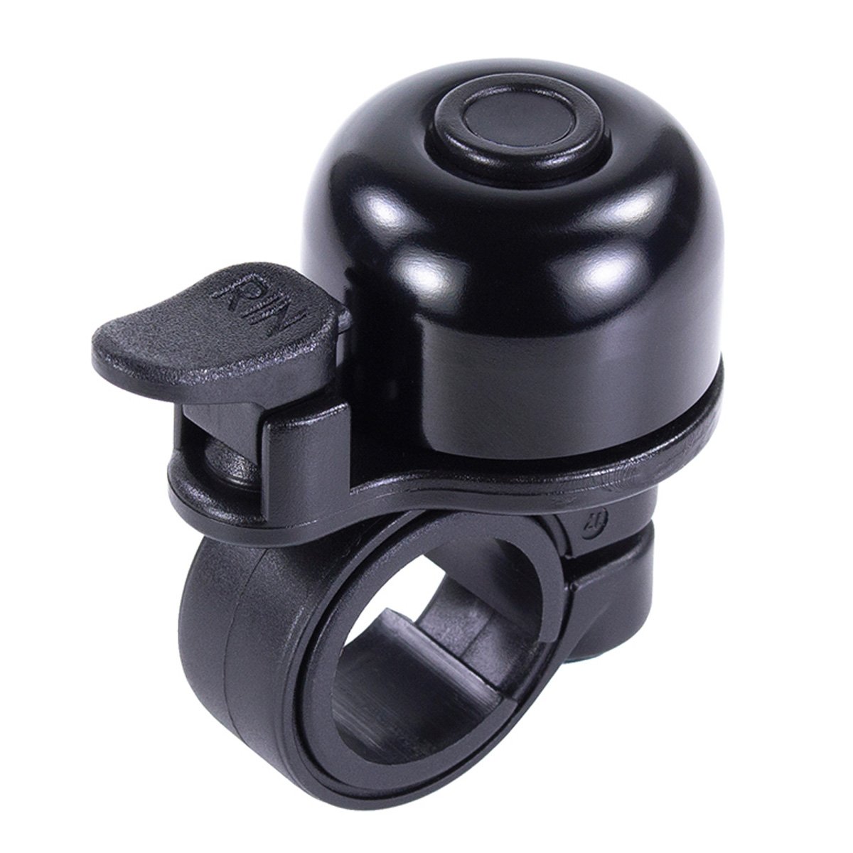 Serfas Aluminum-Single Strike Bicycle Handlebar Bell (Black)