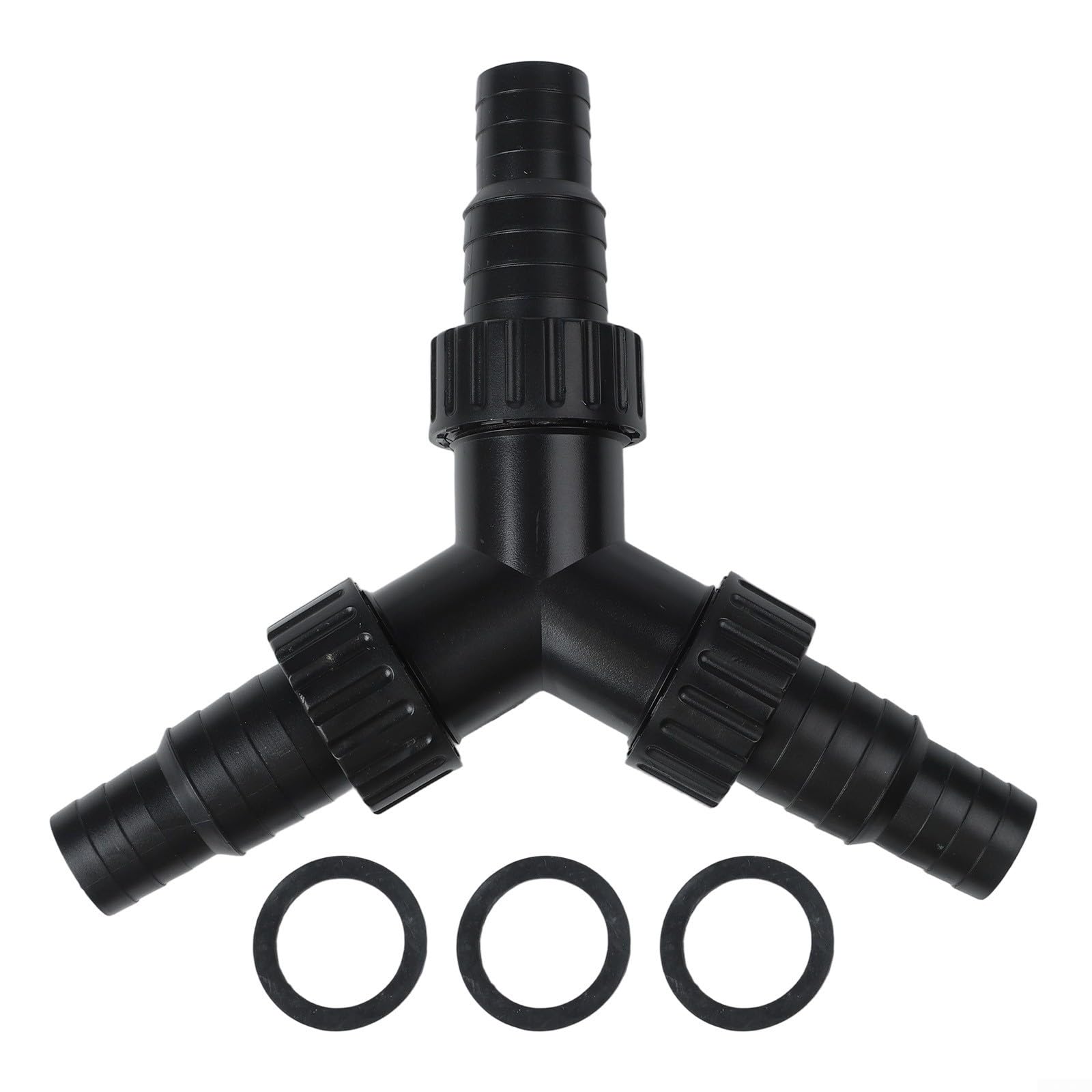 High Performance Pond Hose Y Connector with Easy Assembly for Distributing Water to Various Features (01)
