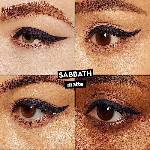 Urban Decay 24/7 Glide-On Waterproof Eyeliner Pencil - Long-Lasting, Ultra-Creamy & Blendable Formula - Sharpenable Tip – Sabbath (Deep Navy With Matte Finish) - 0.04 Oz #TOP1