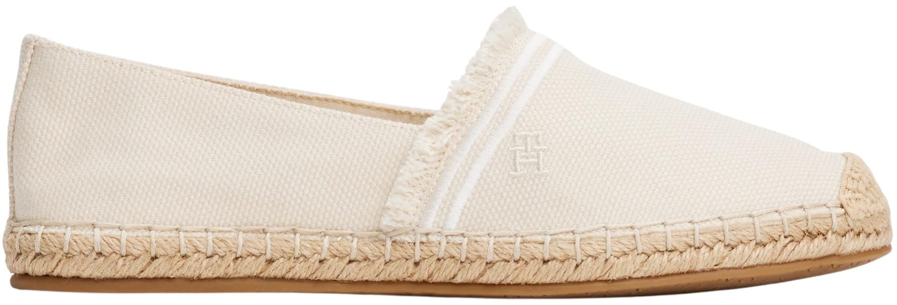 Tommy Hilfiger Kobiety Fringe Canvas Closed Espadrille Fw0fw08881Espadryle