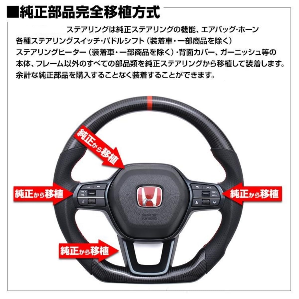 Amazon | N-BOX JF5/6 2023(R5).10 - ステアリング ハンドル 純正交換