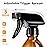 Tecohouse Glass Spray Bottles 4 oz, 2 Pack Spray Bottles for Hair Empty Refillable Fine Mist Sprayer with Labels, Funnel, Pipettes
