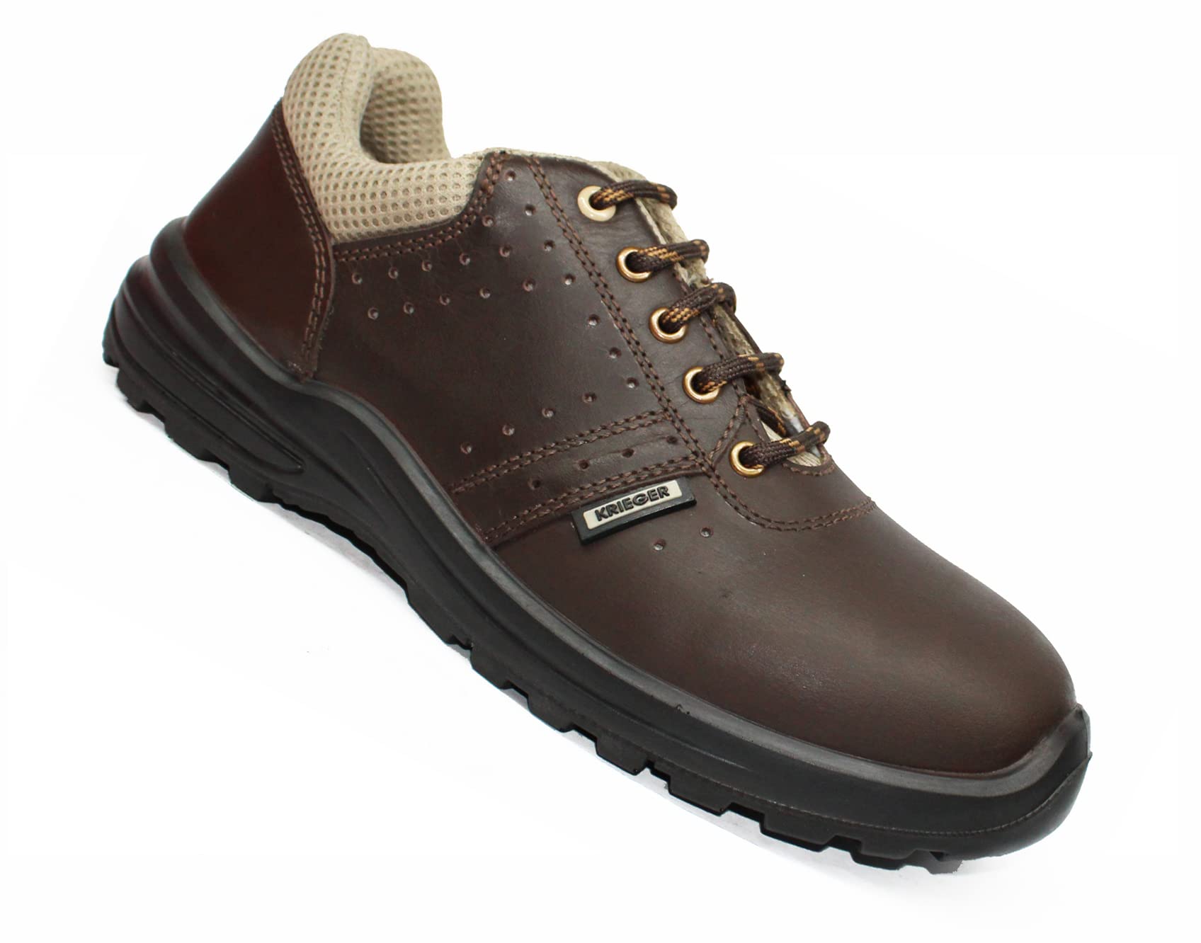 Krieger KR 2001 High Performance Safety Shoe with anti-fatigue insocks, Anti-Skid, Heat, Water, Oil & Acid Resistant, 200J Steel Toe Cap, ISI Marked, CE Certified, BIS approved, Size 05 INDIA/UK (B09WYN2F8B) Amazon Price History, Amazon Price Tracker