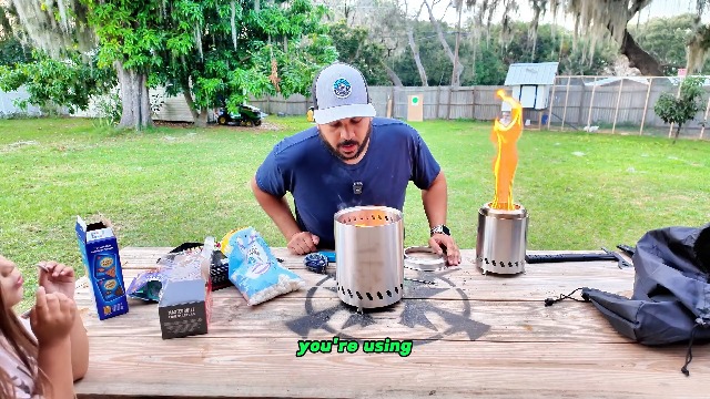 Amazon.com : HGD Tabletop Fire Pit, Smokeless Firepit Outdoor