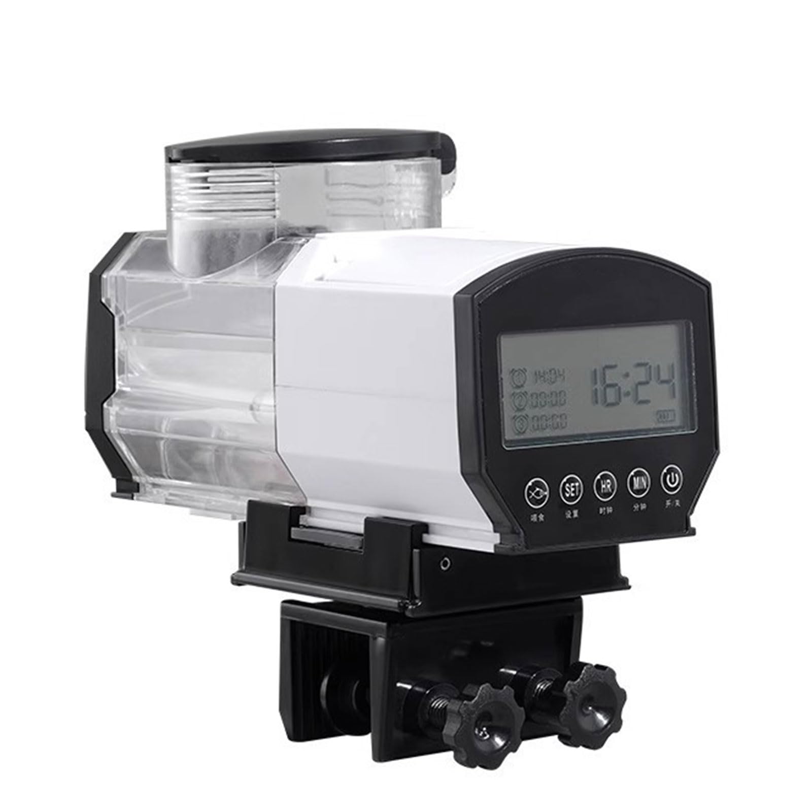 Programable acuarios alimentadores tanques dispensador 6 ajustes temporizador accionamiento batería acuarios accesorios en el interior sistema de alimentación automático