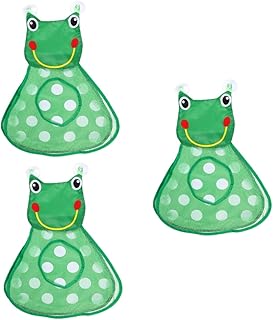 SAFIGLE 3 Pçs Saco De Armazenamento De Brinquedos Crianças Sacos De Praia Saco De Praia Do Miúdo Brinquedos De Coelho Banheira Bolsa De Rede De Brinquedo Desenhos Animados Titular Do