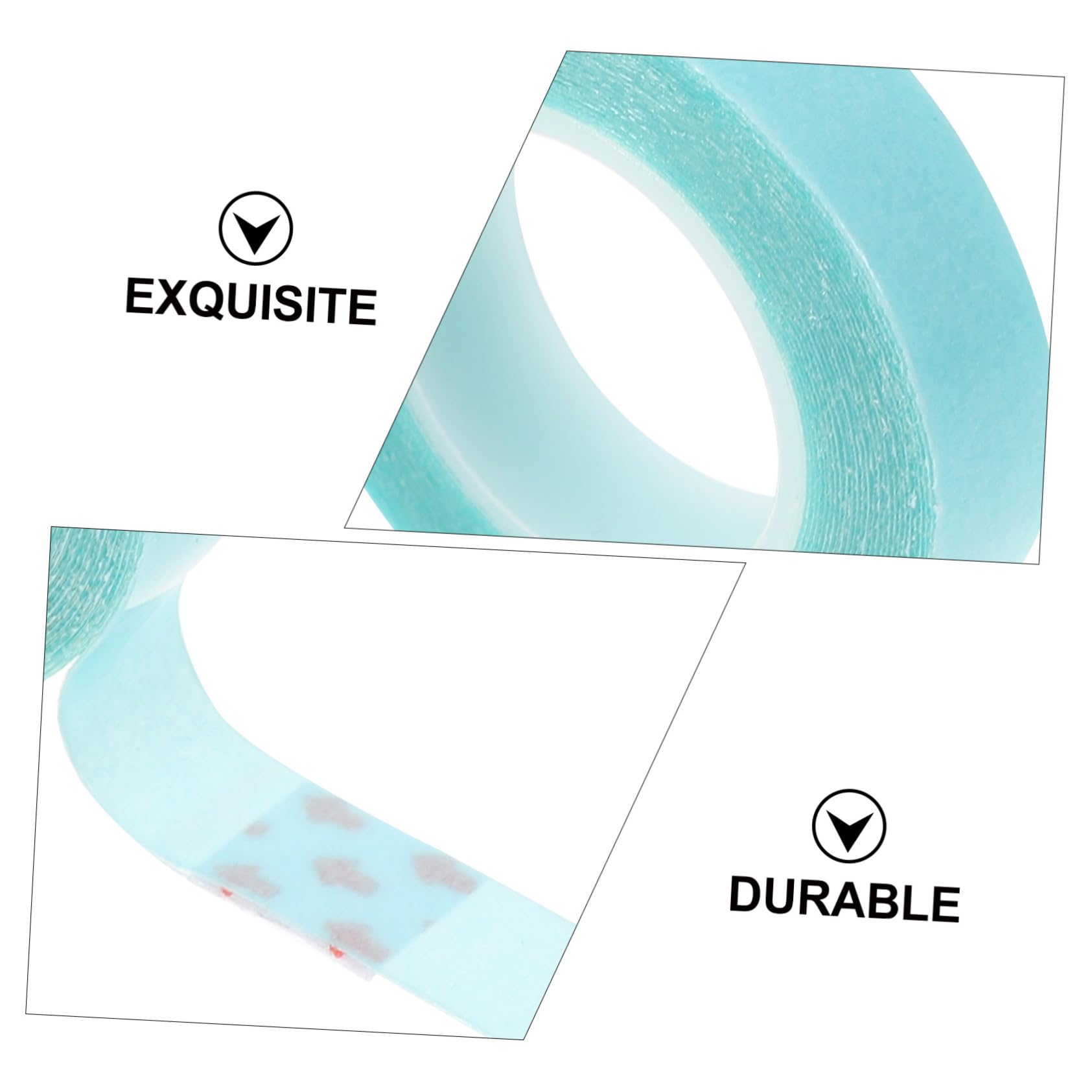 PLAFOPE 3 Set Di Nastro Biadesivo Per Per Extension Di Sintetici Tenuta Forte Aspetto Naturale Confezione Da 4 * 3