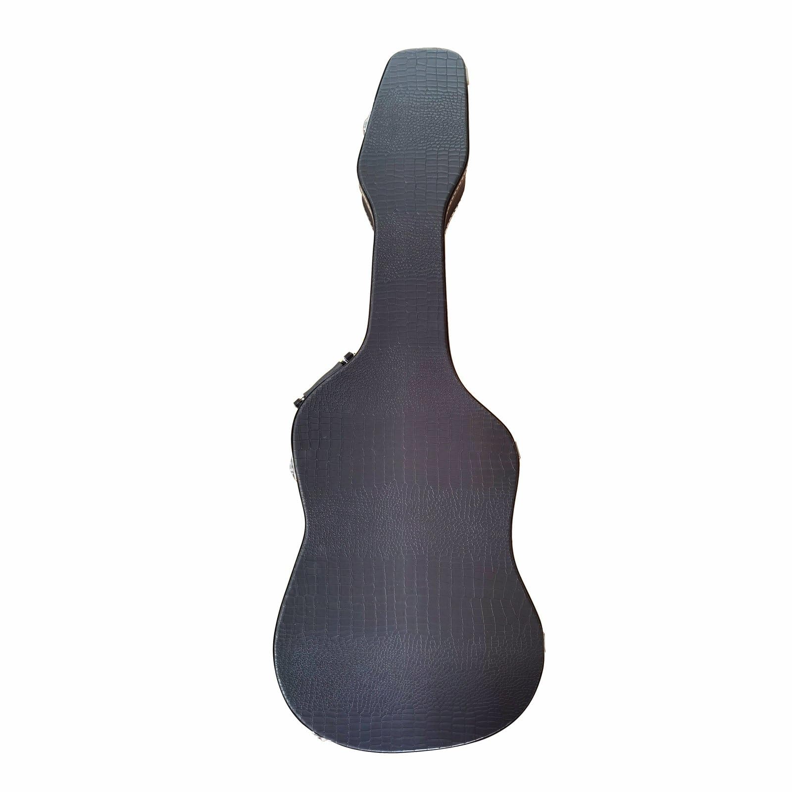 Custodia Elettrica Chitarra Custodia Rigida Astuccio Strumento Valigia Protettiva in Pelle PU Protezione da Colpi Durante Trasporto E Stoccaggio, Nero, Nero