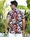 Goodstoworld Camisas Halloween Cráneo Estampada Hombre Camisas Casual Hombre Cara Calabaza Playa...