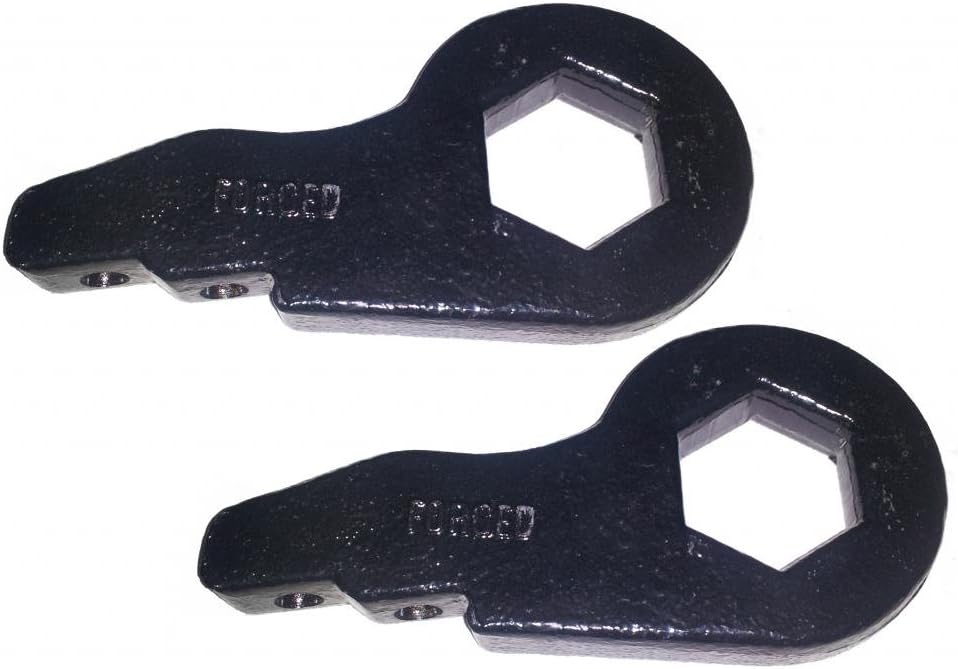 QSA 2" Adjustable Torsion Leveling Lift Keys. Compatible with 2000-2013 Chevrolet Avalanche 2500 Chevrolet Suburban 2500, GMC Yukon XL 2500