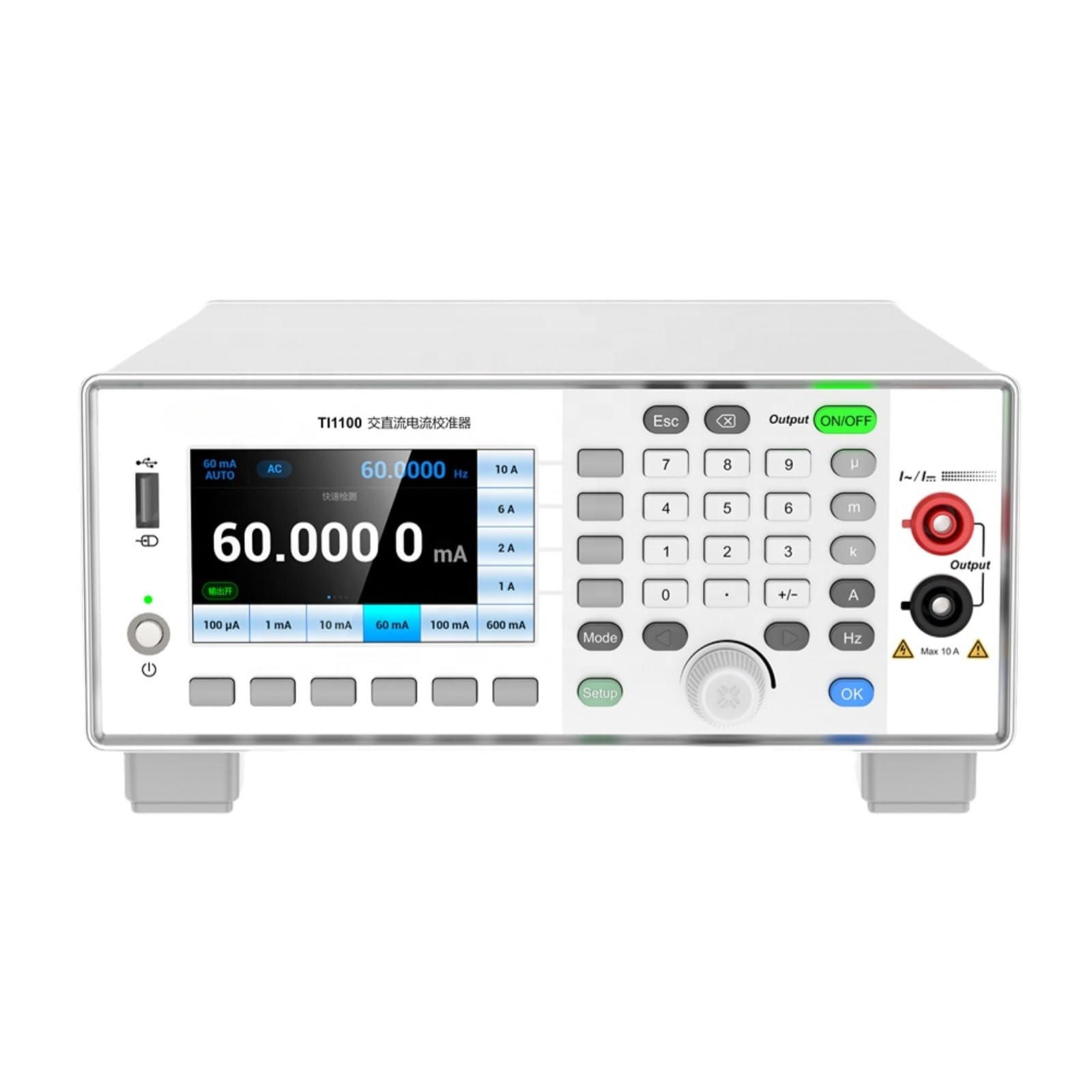 TI1100 Precision DC AC Current Calibrator for calibrating Digital