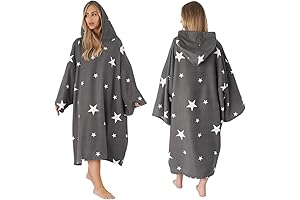 Dreamscene Star Poncho Towel with Hood