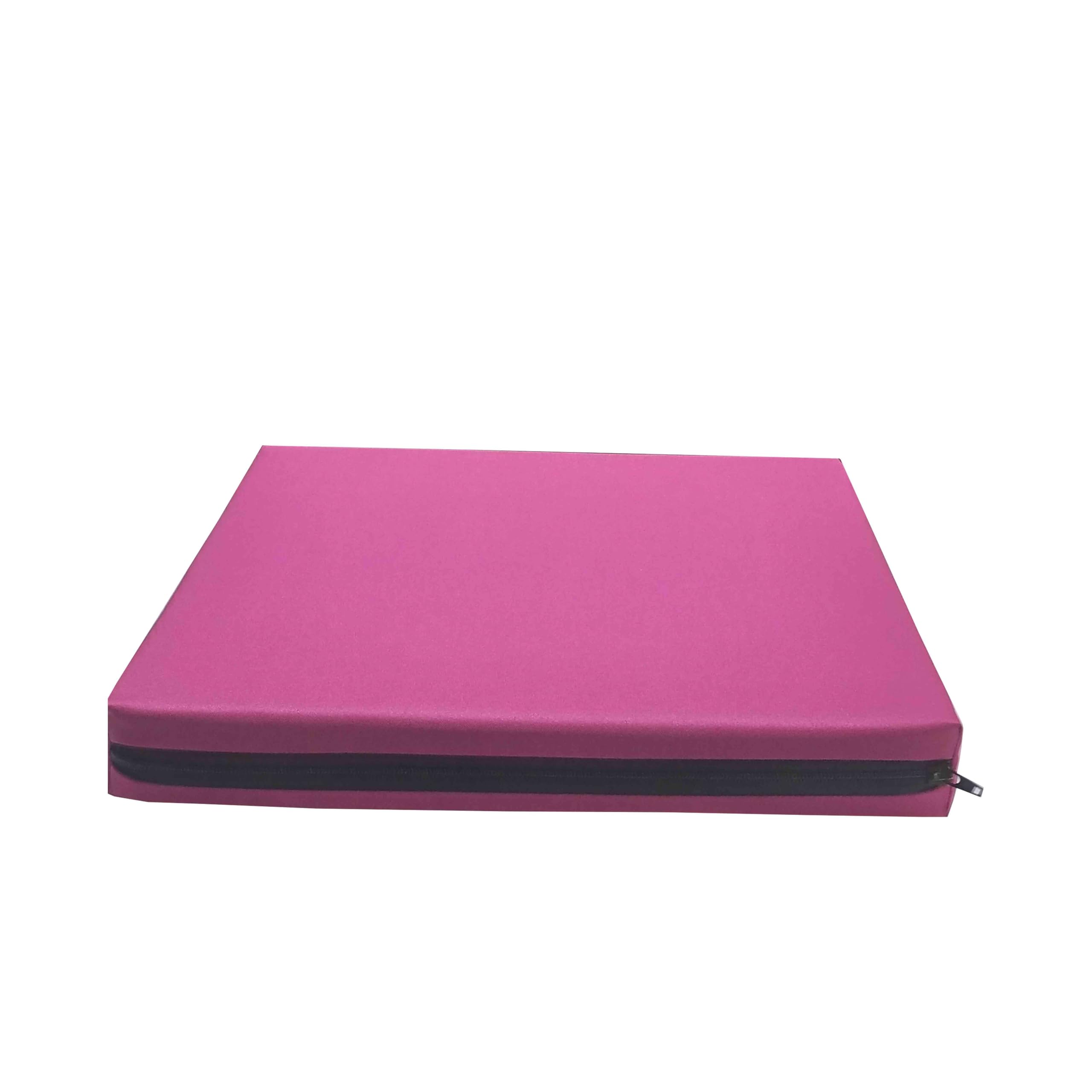 GRIZZLY FOAM 4-inch 10cm Thick Waterproof Outdoor/Indoor Cushion Cover Only for Garden Rattan with Removable Zipper Cover Ask Customized Size (Pink, 20x24x4inch 50x60x10cm) โ image 1