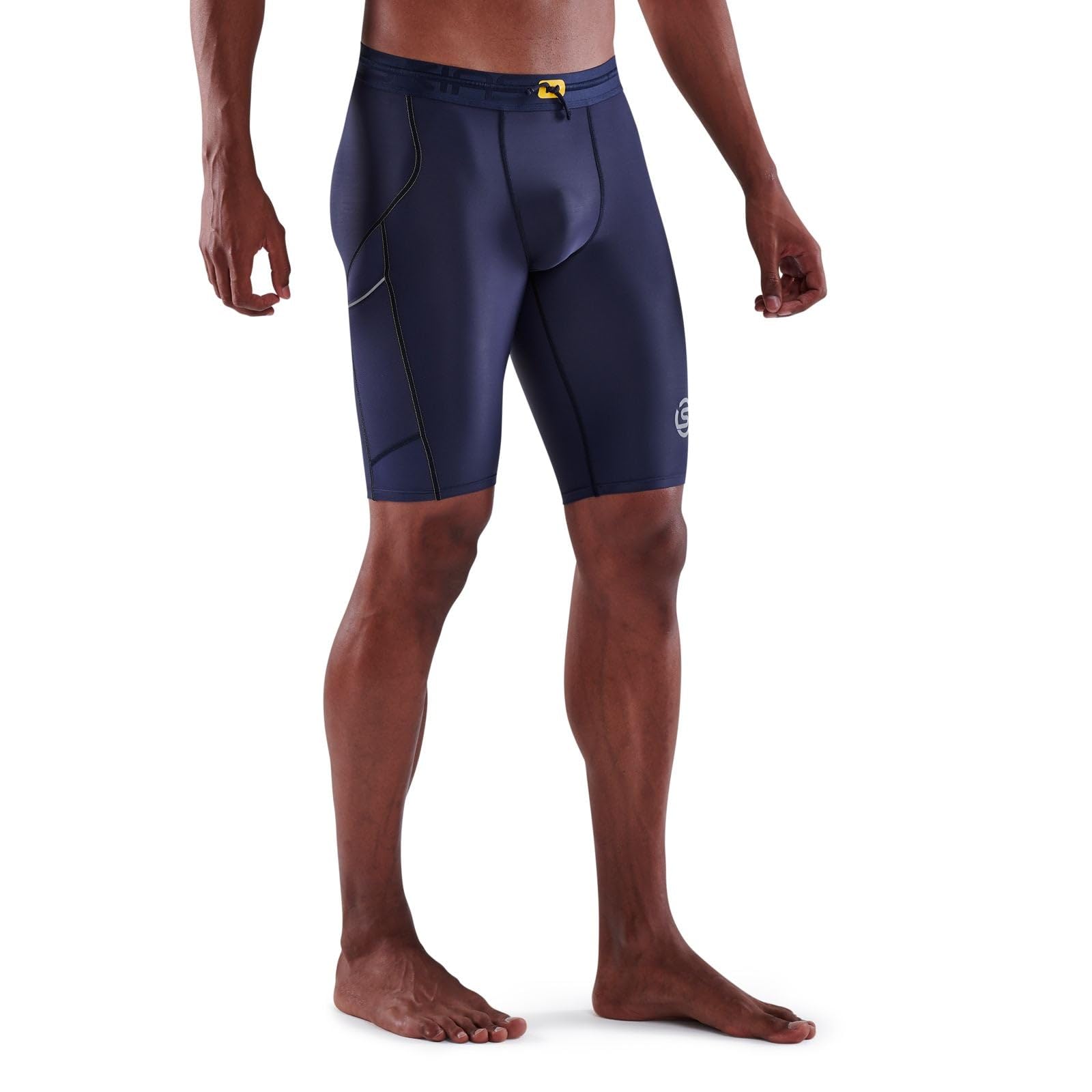 Skins Series-3 Half Tights Herren blau Größe XXL 2022 Laufsport Shorts