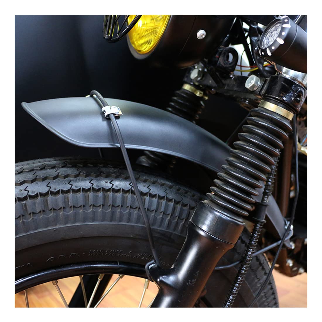 Guardabarros delantero de motocicleta, cubierta de Guardabarros de moto Front Fender reemplazo de protección para CG125 Z1000 Mudguard