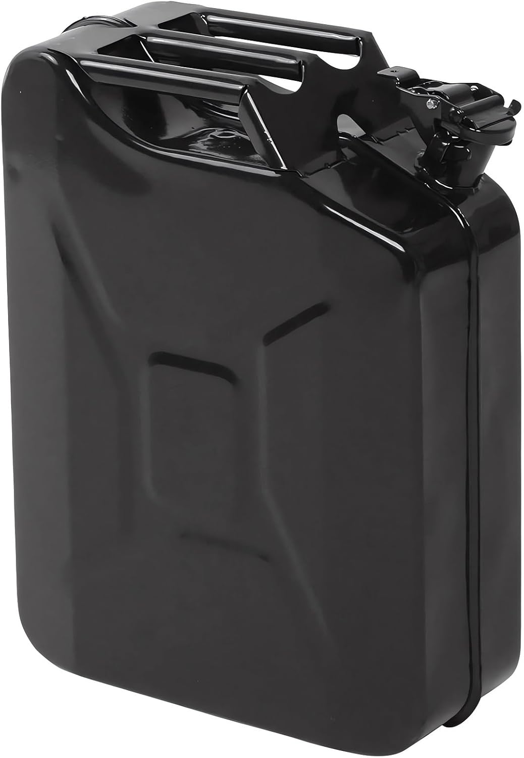 5 Gallon Metal Storage Jar, Versatile Liquid Container for Cars, Trucks, Durable 5 Gallon Metal Jar for Automotive Equipment, Spout & Handle Include