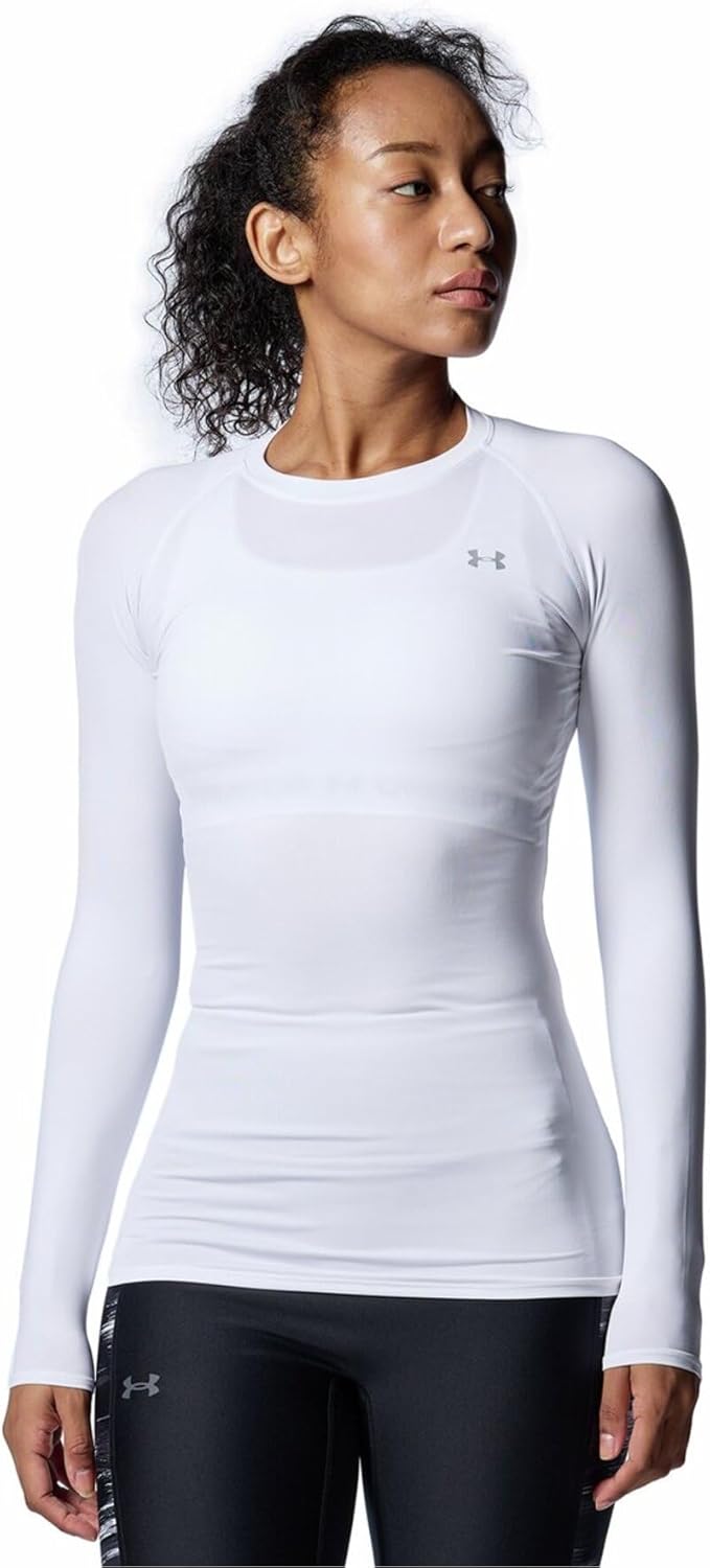 Heat Gear White Under Armor Long Sleeve Under Armour Men's