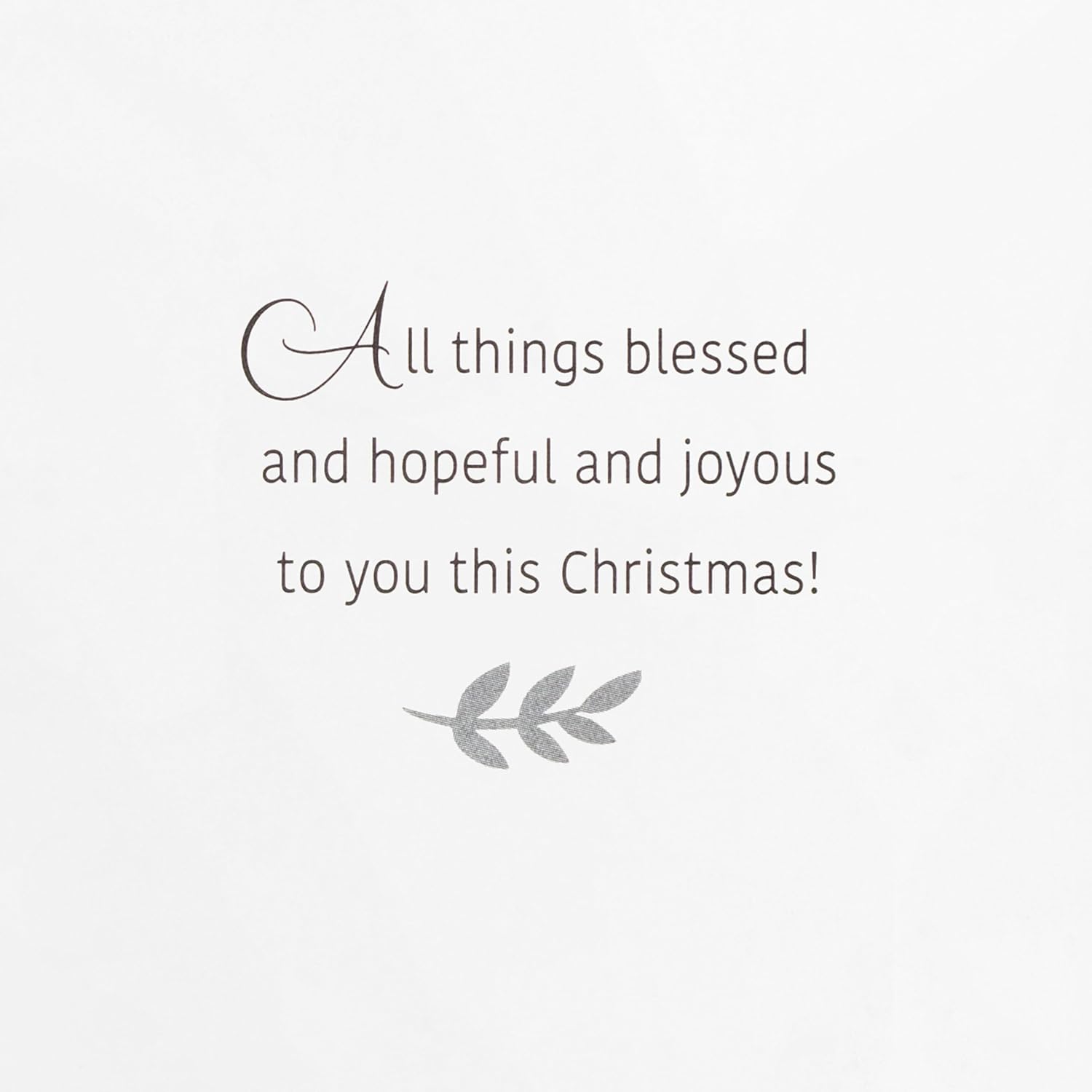 Hallmark Boxed Christmas Cards, Joy to the World (40 Cards and 40 Envelopes) Blue and Gold - Image 5