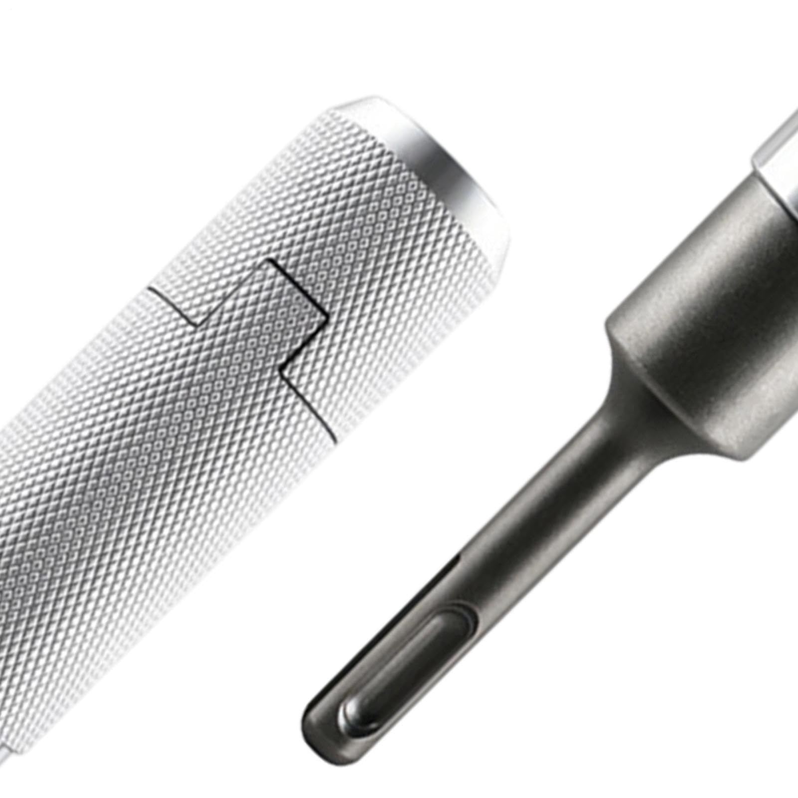 Convertitore per Trapano Utensile Antiscivolo Robusto con Anello di Blocco | Convertitore Codolo Per Martello Rotante Per Foratura Tubi Ristrutturazioni Lavori Industriali