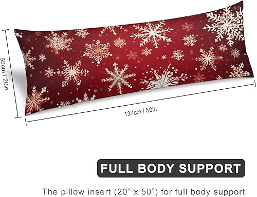 Miniatura 8 de MaSiledy Funda de almohada de cuerpo con diseño de flores y estrellas, estrella, noche, 21 x 54 pulgadas, 20 x 54 pulgadas, funda de almohada grande