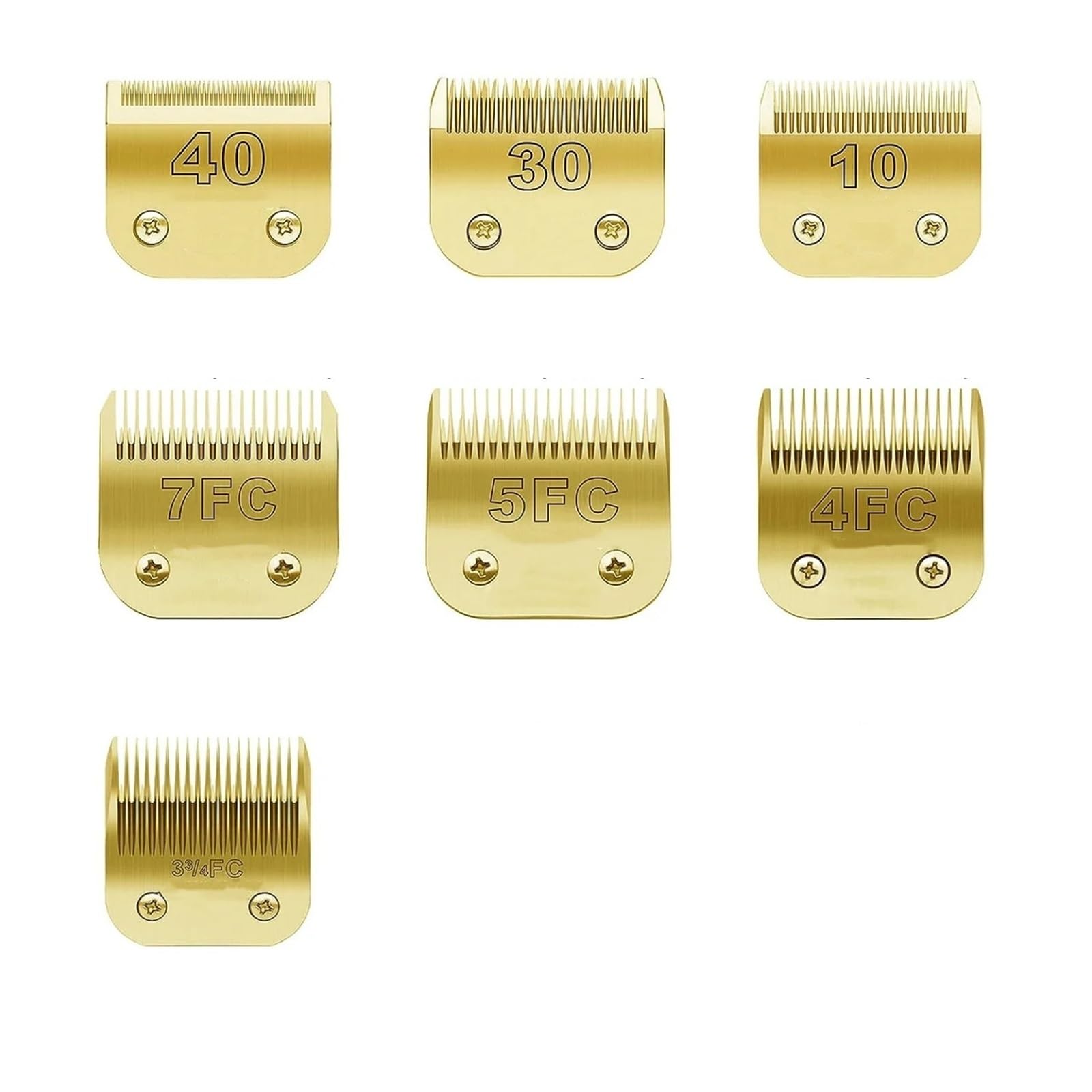 Compatibile For Andis, Compatibile For Oste, 10 15 4F 5F 7F Tosatrice | 10 15 4F 5F 7F Tosatrice Staccabile For Cani Da Compagnia Acciaio Al Carbonio Sharp , , Tosatrici Serie(9-2mm)