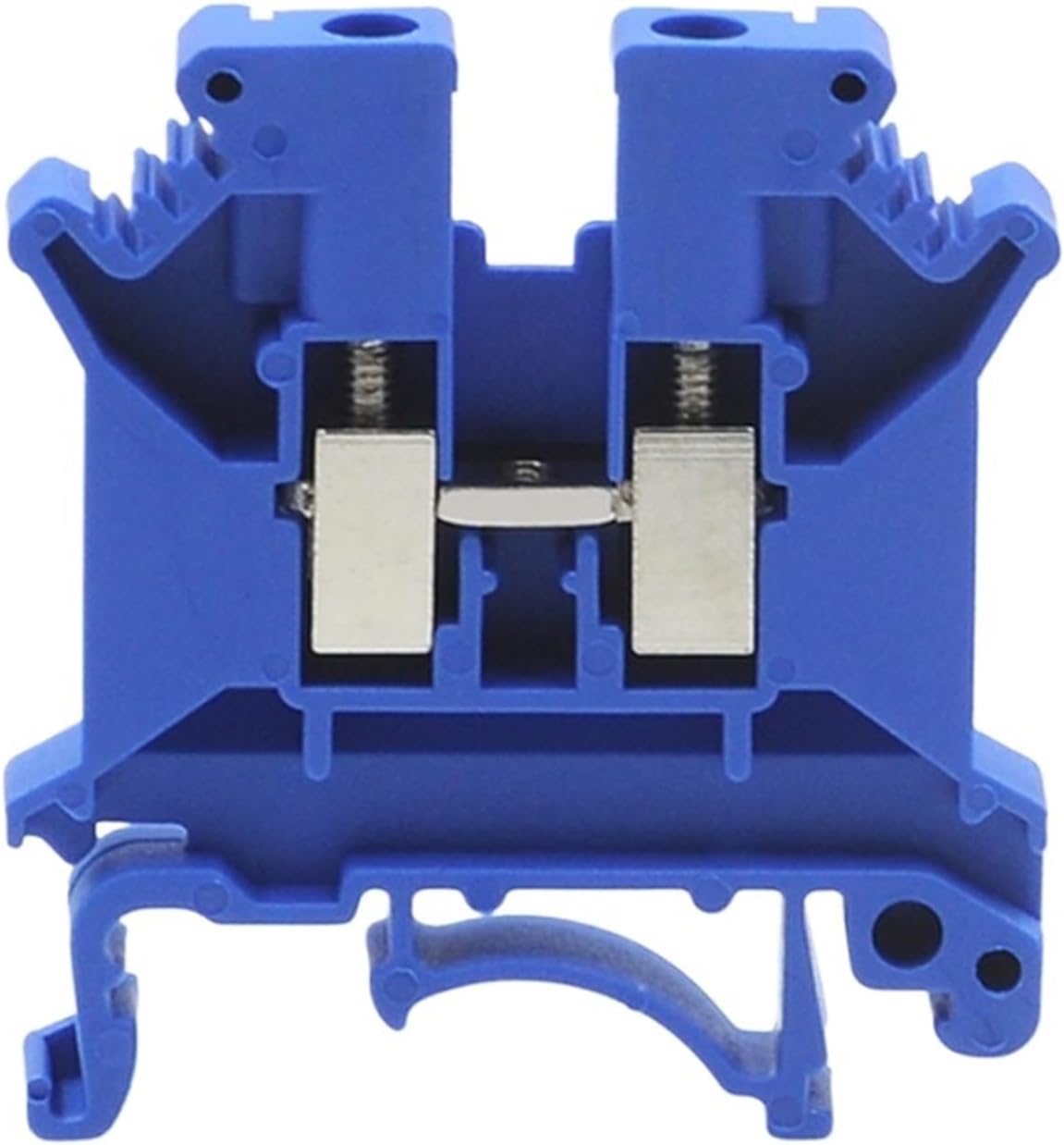Din Rail Universal Terminal Block UK-5N Blue Screw Type Electric Terminals Block Wire Cable Connector 41A