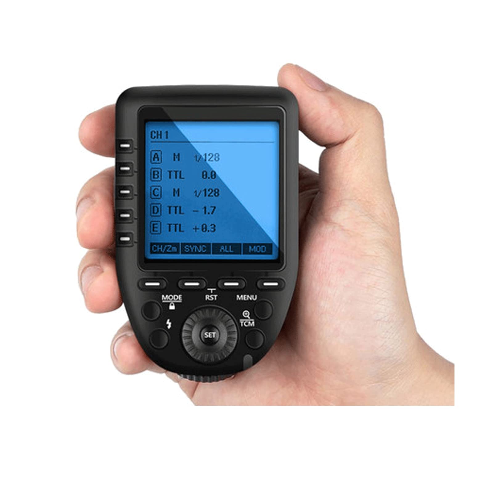 Godox Xpro-S Disparador de Flash para Sony TTL 2.4G Inalámbrico 1/8000s HSS,Diseño 5 Botones de Grupo Dedicados 11 Funciones Personalizables,Disparador Remoto para Iluminación Fotográfica