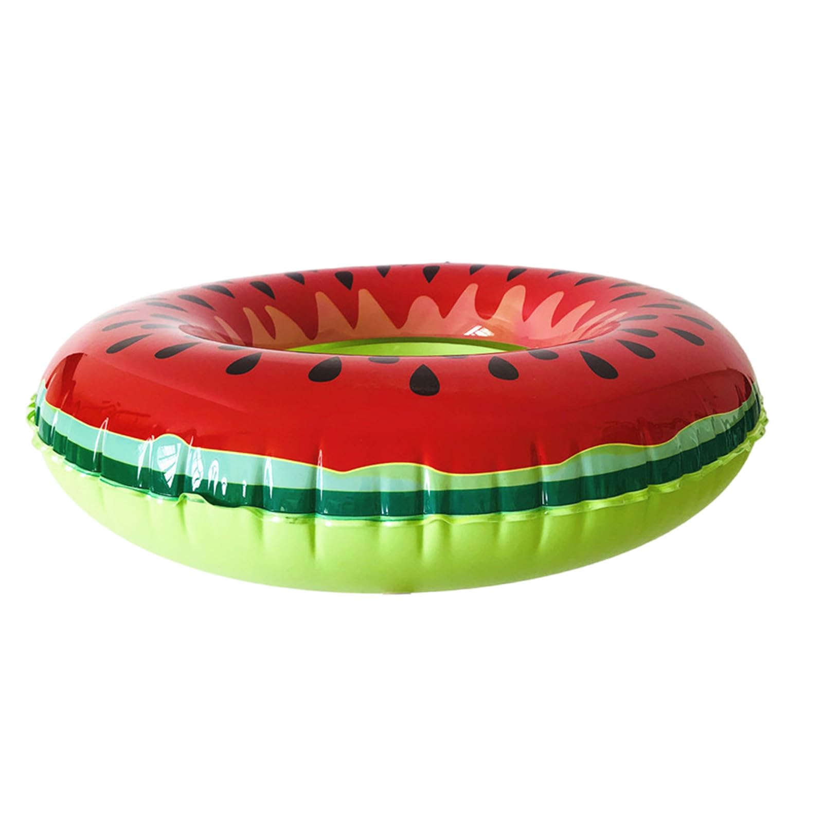 Buxuaaaa Pool Swimming Rings Watermelon Pattern Inflatable Tube Pool Floatie Beach Toy Swimming Float Toy for Girl Boys Rings Beach Tool
