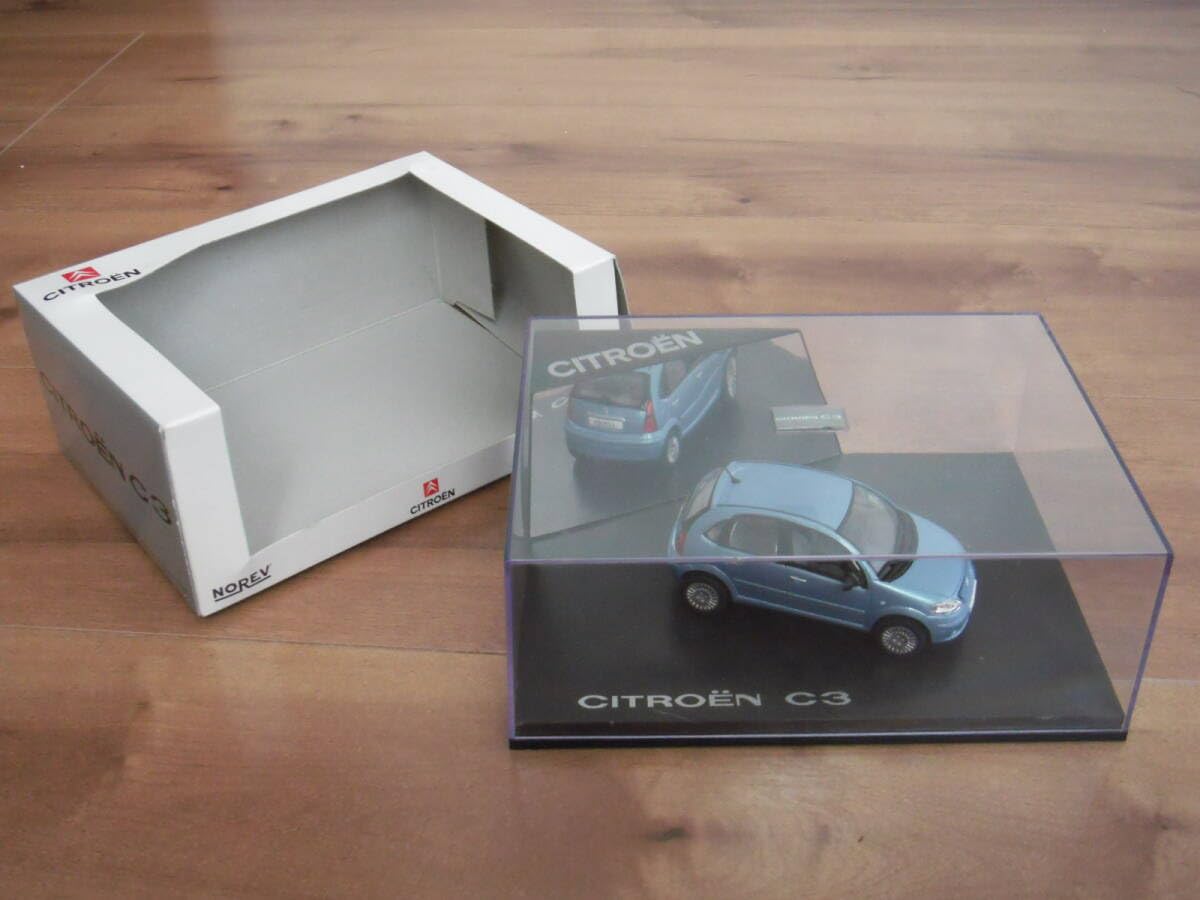 Amazon | ノレブ シトロエン C3 ミニカー 水色 青 ブルー NOREV