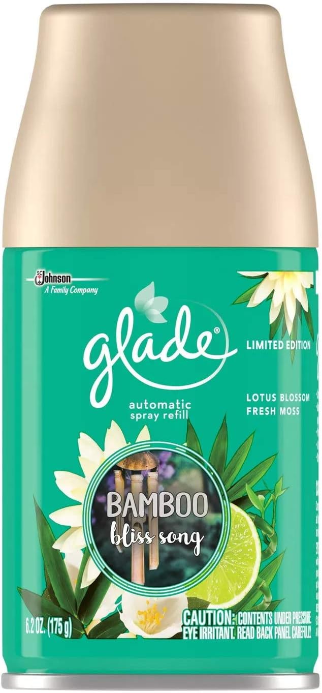 Glade Automatic Spray Air Freshener Refill Bamboo Bliss