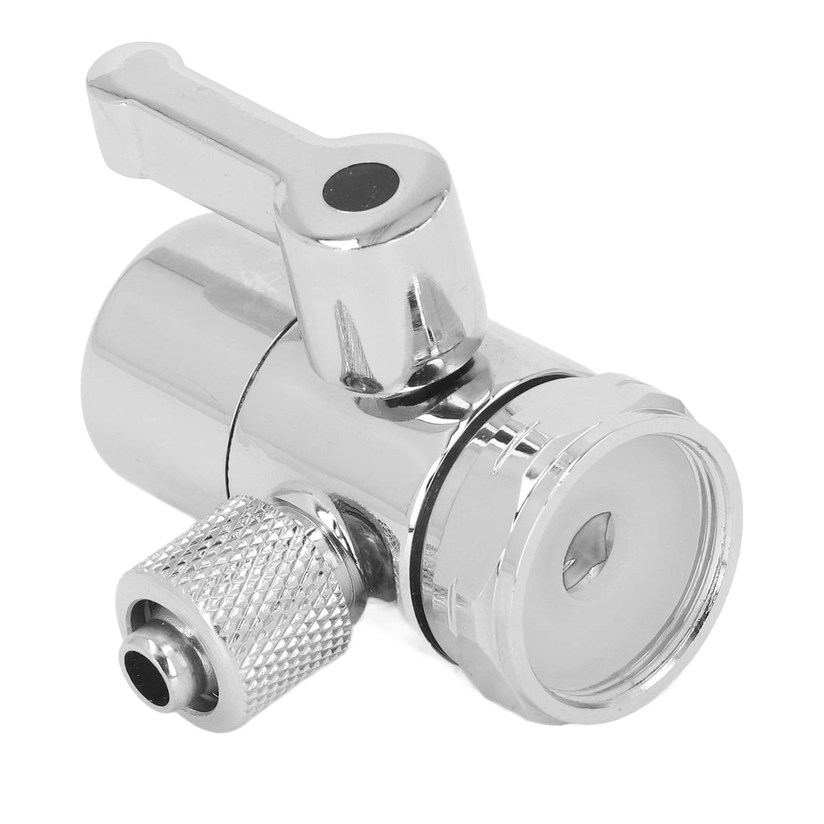 Pssopp Valvola Deviatrice Valvola Deviatrice Rubinetto da 3/8 di Pollice M22 Adattatore Soffione Doccia Femmina per Rubinetto Lavello o Bagno