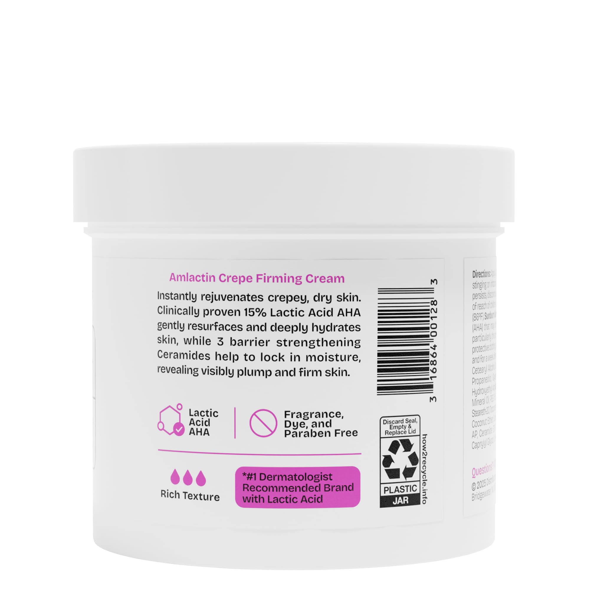 AmLactin Crepe Firming Body Cream - 15% Lactic Acid -9