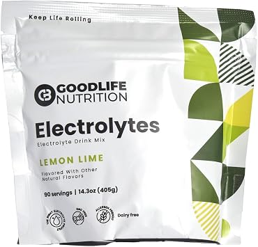 Electrolytes - Electrolyte Drink Mix 90 Serving Bag, Lemon Lime