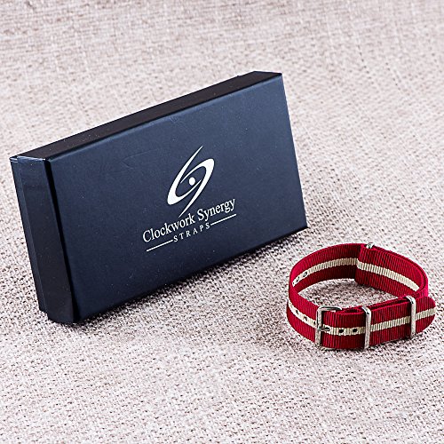 Image of Clockwork Synergy Classic Nylon Nato watch straps bands