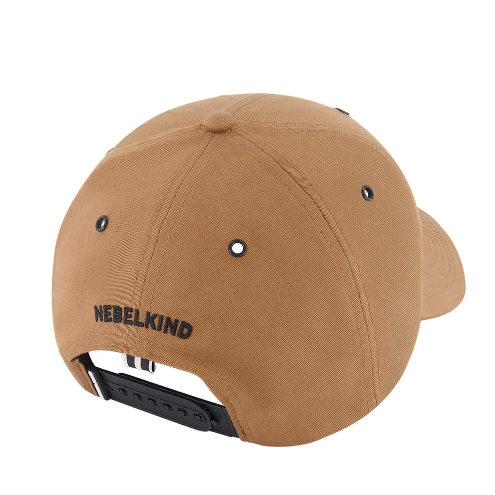 Nebelkind Basecap-Herren Damen, Baseball Cap mit Patch, Bandana 2, Einheitsgröße OneSize Größenverstellbar Unisex Baseballkappe, Casual Streetwear Style Cap mit gebogenem Schirm