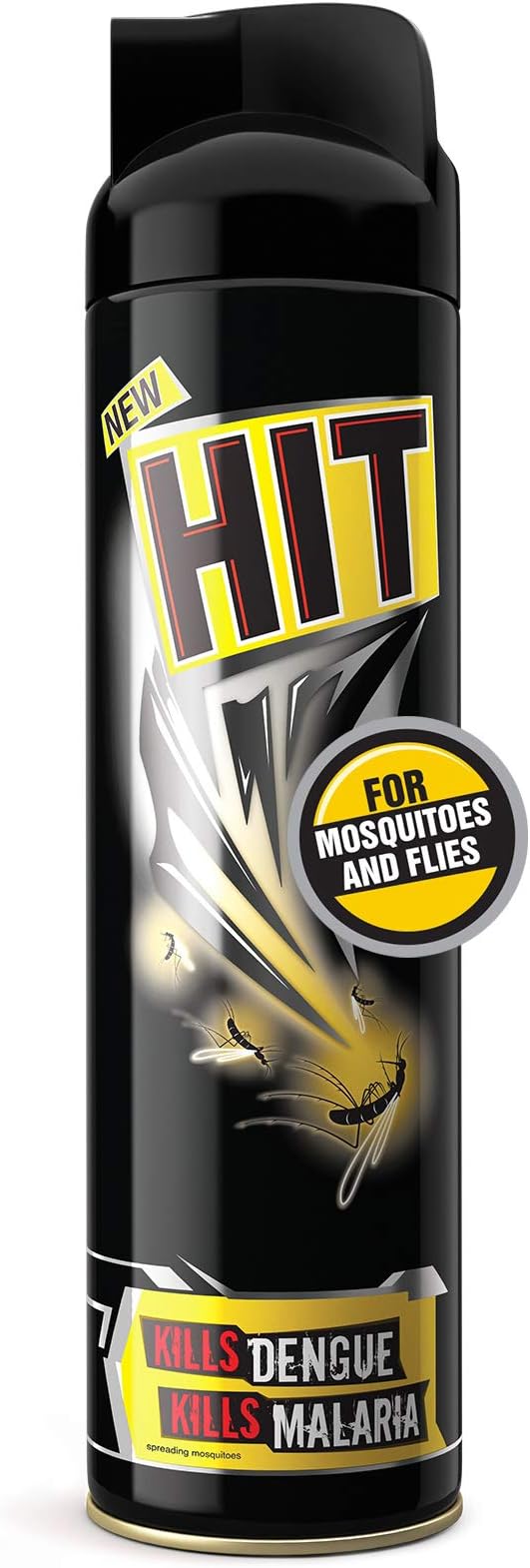 HIT Flying Insect Killer - Mosquito & Fly Killer Spray | Instant Kill | Protection from Dengue & Malaria, 320ml