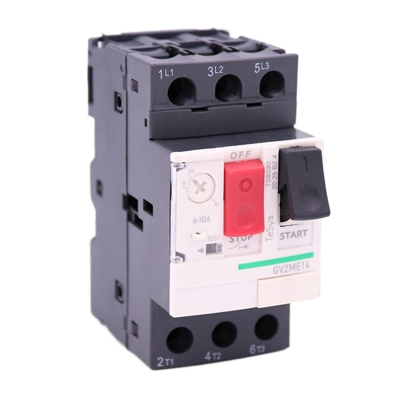 GV2ME14 disjoncteur moteur magnetothermique 6 10 A tripolaire