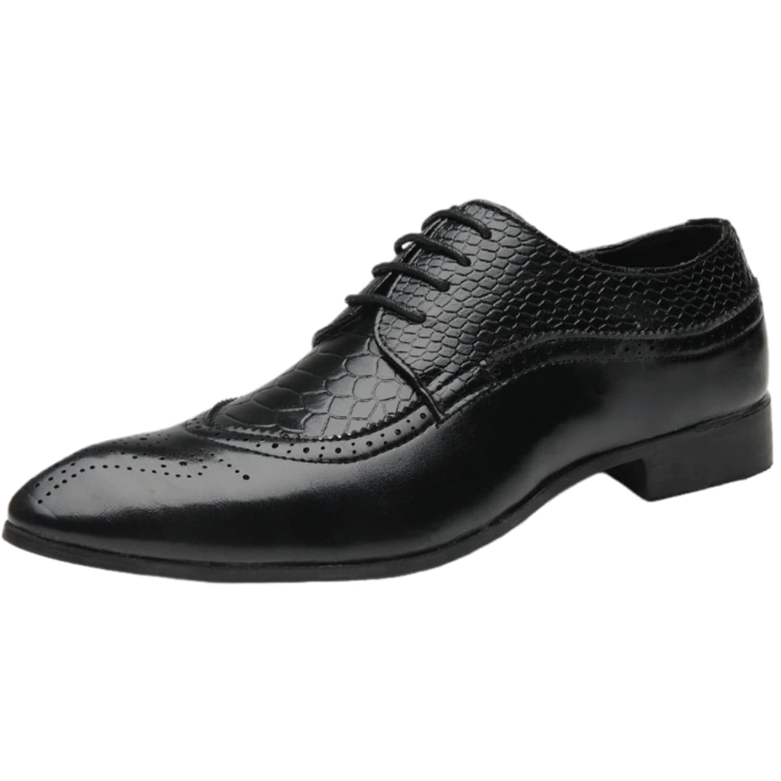 Zapatos de vestir hombre Surwin de cordones elegantes para lucir impecable en bodas y oficinas 8